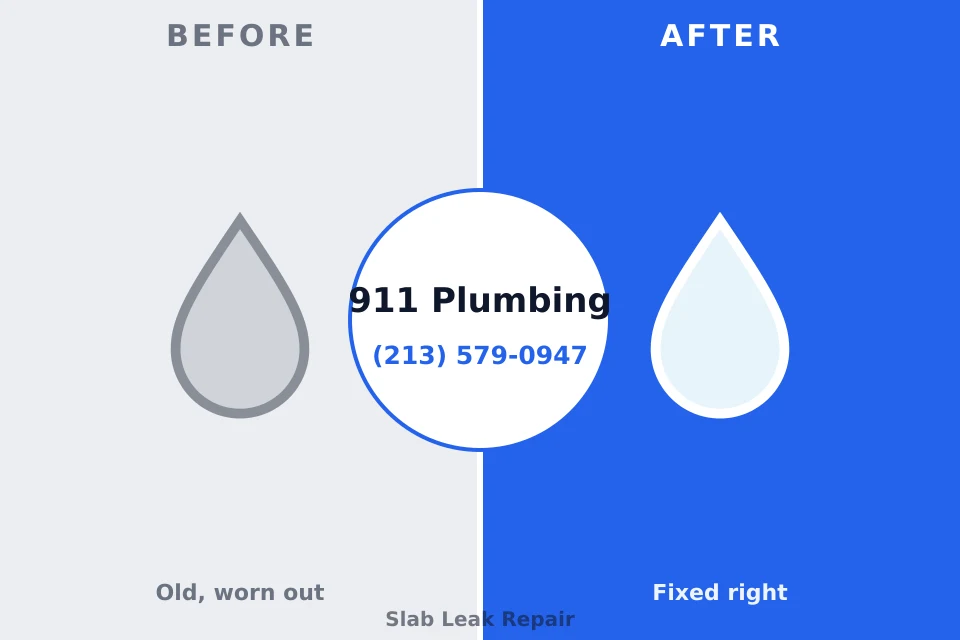 Before and after: plumbing repair North St. Paul, MN